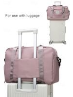 Women's Travel Duffel Bag with Shoe Compartment – - Image 4