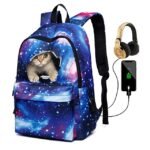 Men's Women's Backpack School Bag Bookbag 3D Print