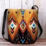 Women's Vintage Phoenix Print Crossbody Bag – Boho - Image 8