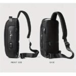 Men's Crossbody Bag Chest Bag Oxford Cloth Daily Large - Image 4